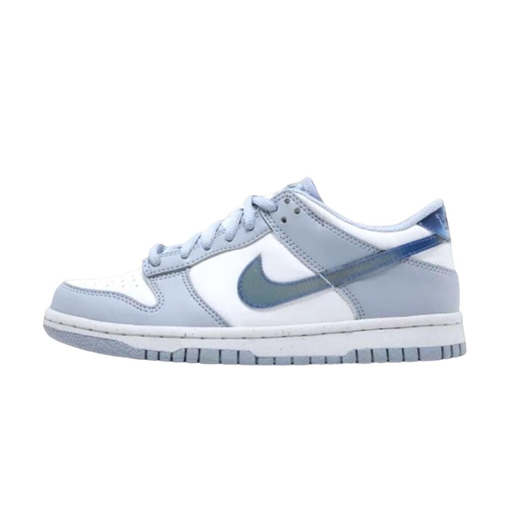 ★ Nike SB Dunk Low ‘Blue Iridescent’ Grey & Blue Sneakers ★